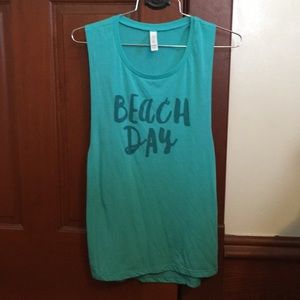 Beach day tank
